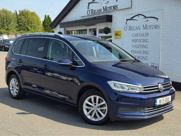 Volkswagen Touran MPV, Petrol, 2018, Blue