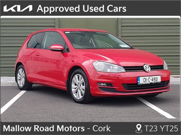 Volkswagen Golf Hatchback, Diesel, 2013, Red