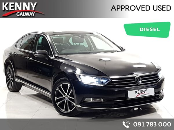 Volkswagen Passat Saloon, Diesel, 2019, Black