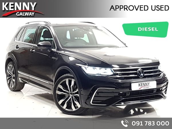 Volkswagen Tiguan SUV, Diesel, 2023, Black