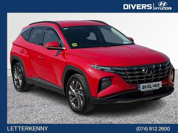 Hyundai Tucson MPV, Diesel, 2021, Red