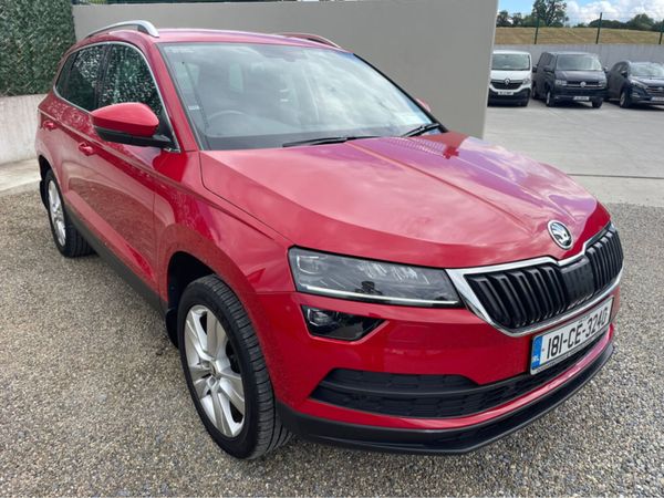 Skoda Karoq Estate, Diesel, 2018, Red