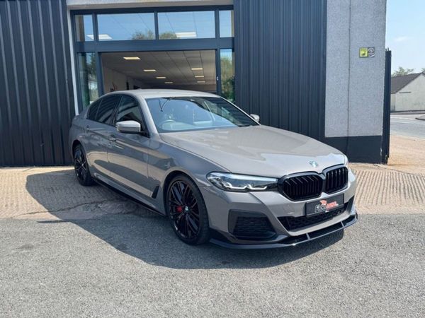 BMW 5-Series Saloon, 2022, Grey