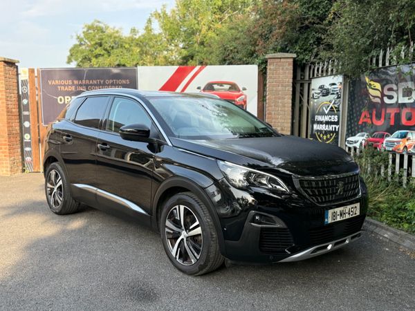 Peugeot 3008 Hatchback, Diesel, 2018, Black