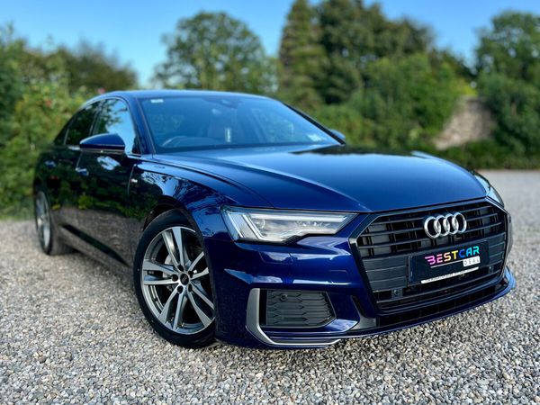 Audi A6 Saloon, Diesel, 2021, Blue