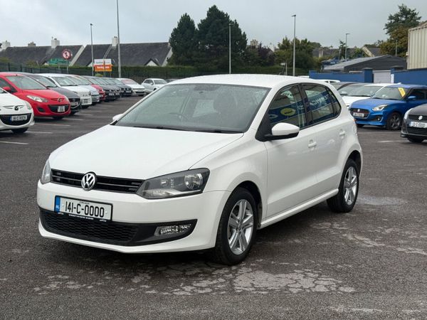 Volkswagen Polo Hatchback, Petrol, 2014, White