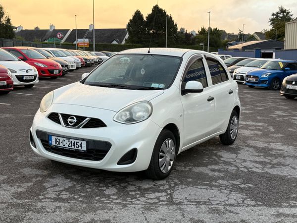 Nissan March Hatchback, Petrol, 2016, White