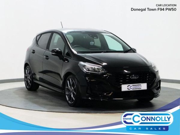 Ford Fiesta Hatchback, Petrol Hybrid, 2023, Black