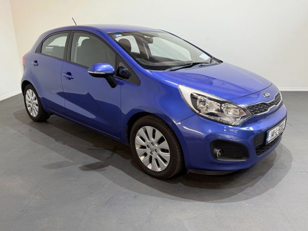 Kia Rio Hatchback, Petrol, 2014, Blue