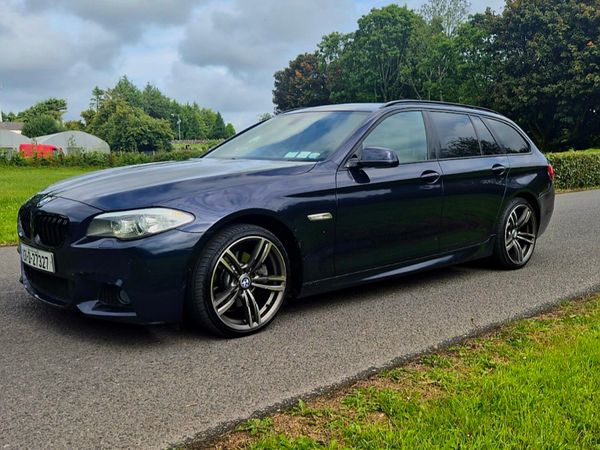 BMW 5-Series Estate, Diesel, 2013, Blue