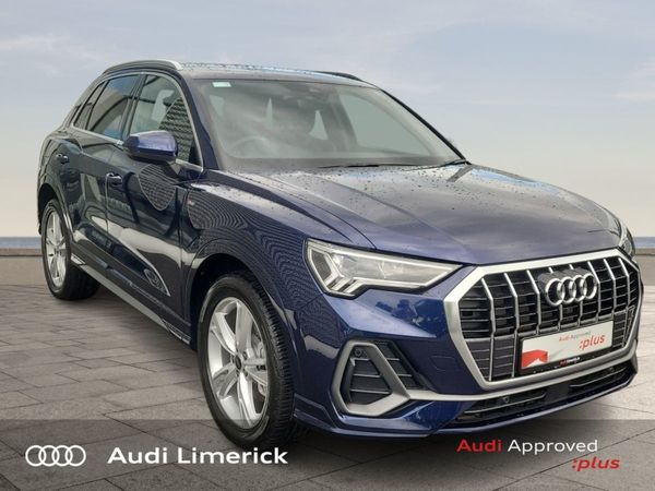 Audi Q3 SUV, Petrol Hybrid, 2024, Blue