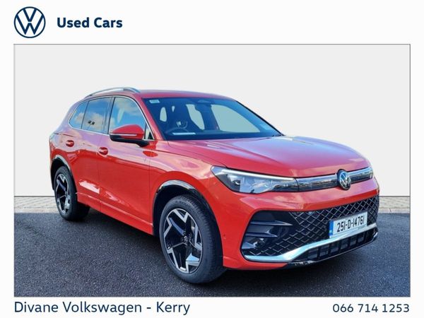 Volkswagen Tiguan SUV, Diesel, 2025, Red