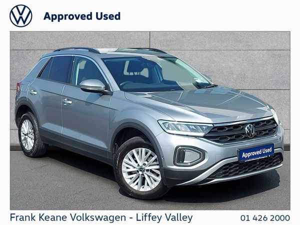 Volkswagen T-Roc SUV, Petrol, 2023, Silver