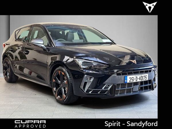 Cupra Leon Hatchback, Petrol Hybrid, 2025, Black
