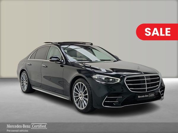 Mercedes-Benz S-Class Saloon, Petrol Plug-in Hybrid, 2023, Green