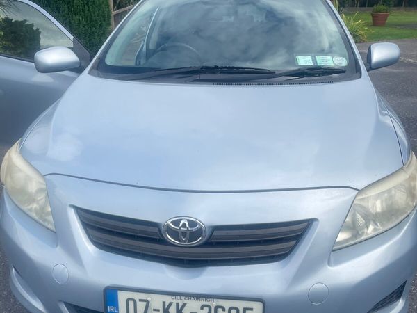 Toyota Corolla Saloon, Petrol, 2007, Blue