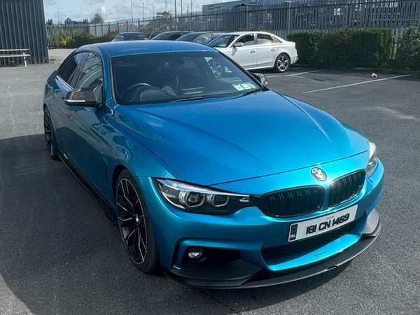 BMW 4-Series Coupe, Diesel, 2018, Blue
