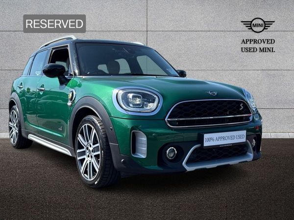 Mini Countryman SUV, Petrol Plug-in Hybrid, 2022, Green