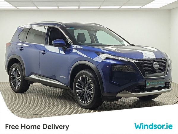 Nissan X-Trail SUV, Petrol Hybrid, 2025, Blue