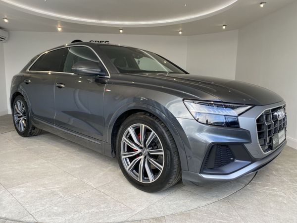 Audi Q8 SUV, Diesel Hybrid, 2018, Grey