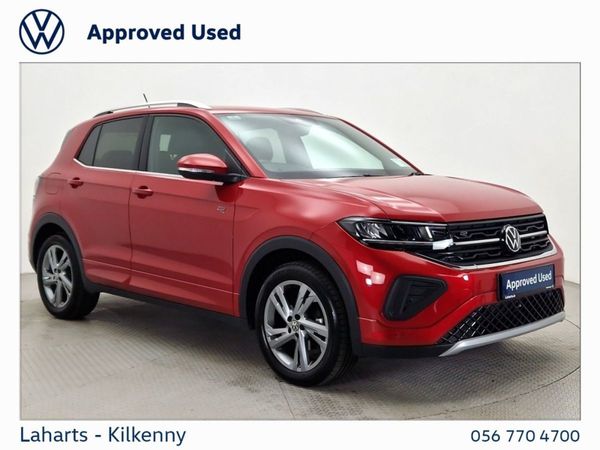 Volkswagen T-Cross SUV, Petrol, 2024, Red
