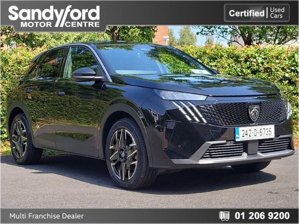Peugeot 3008 MPV, Petrol Hybrid, 2024, Black