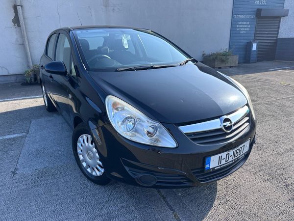 Opel Corsa Hatchback, Petrol, 2011, Black