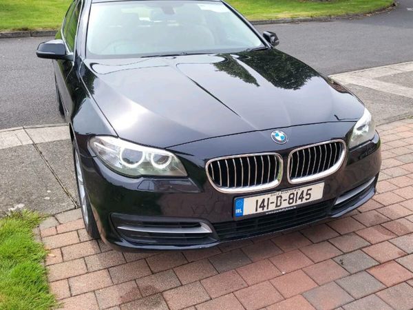 BMW 5-Series Saloon, Diesel, 2014, Black