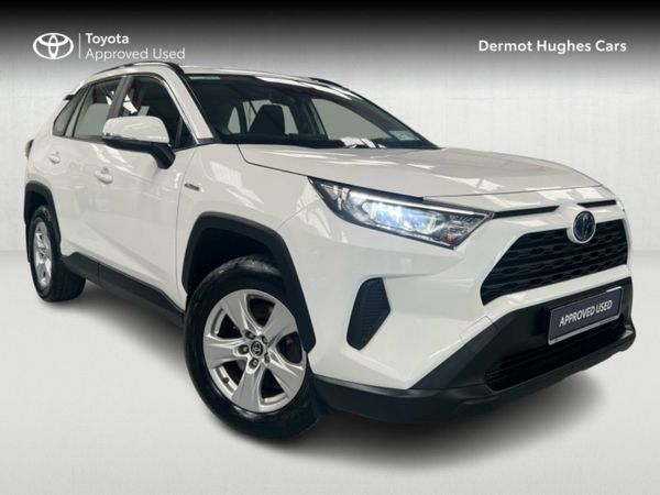 Toyota RAV4 SUV, Petrol Hybrid, 2019, White