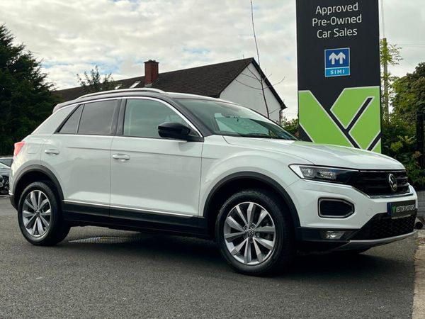 Volkswagen T-Roc SUV, Petrol, 2021, White