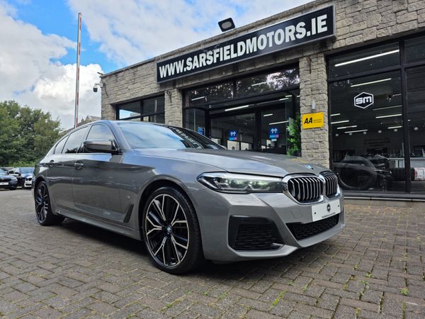 BMW 5-Series Saloon, Petrol Plug-in Hybrid, 2021, Grey