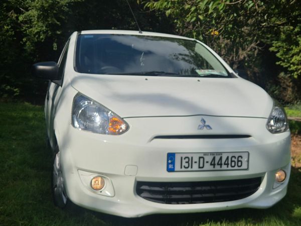 Mitsubishi Mirage Hatchback, Petrol, 2013, White