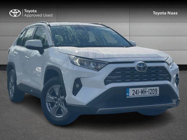 Toyota RAV4 SUV, Petrol Hybrid, 2024, White