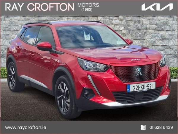 Peugeot 2008 MPV, Electric, 2022, Red