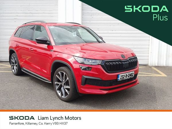 Skoda Kodiaq SUV, Diesel, 2023, Red