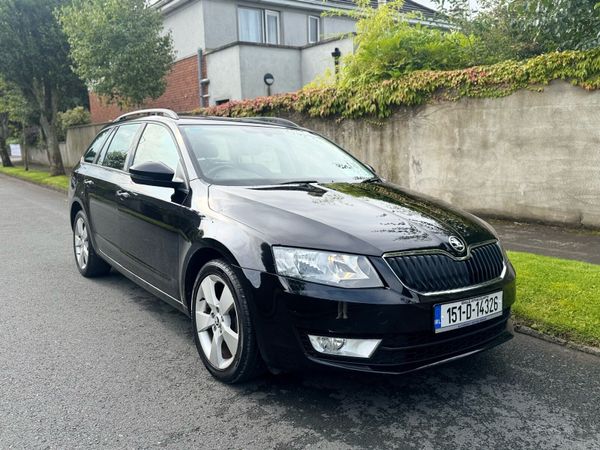 Skoda Octavia Estate, Diesel, 2015, Black