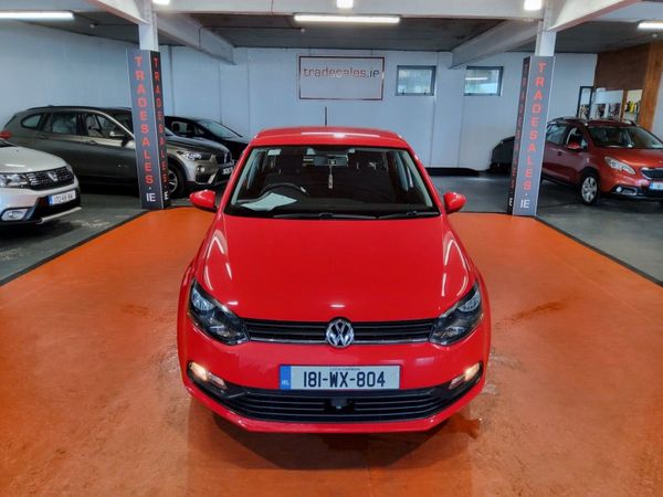 Volkswagen Polo Hatchback, Petrol, 2018, Red