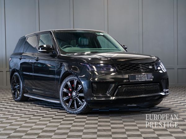Land Rover Range Rover Sport SUV, Petrol Plug-in Hybrid, 2021, Black