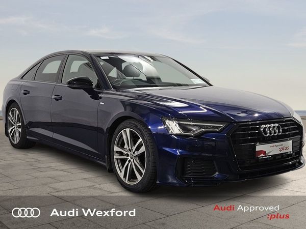 Audi A6 Saloon, Diesel, 2019, Blue