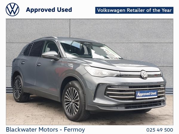 Volkswagen Tiguan SUV, Petrol Plug-in Hybrid, 2024, Grey