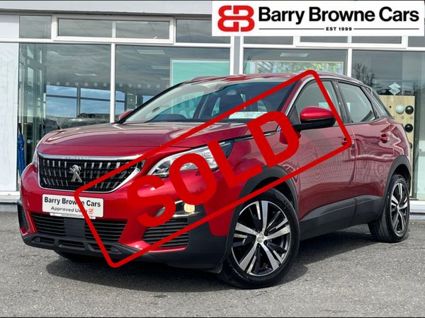 Peugeot 3008 MPV, Diesel, 2019, Red