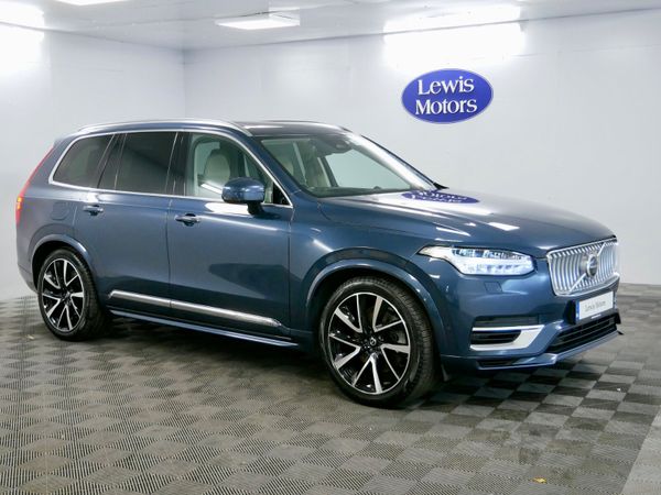 Volvo XC90 SUV, Petrol Hybrid, 2023, Blue