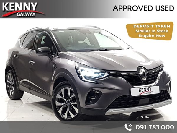 Renault Captur Hatchback, Petrol Plug-in Hybrid, 2021, Grey