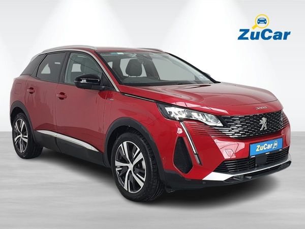 Peugeot 3008 MPV, Petrol Plug-in Hybrid, 2022, Red