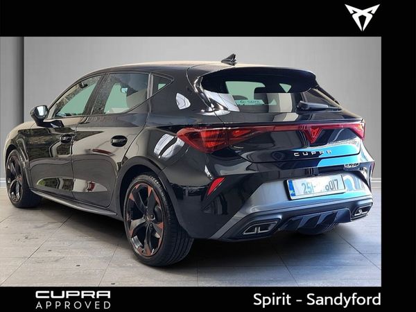 Cupra Leon Hatchback, Petrol Hybrid, 2025, Black