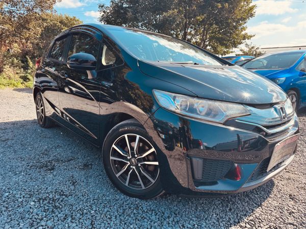 Honda Fit Hatchback, Petrol Hybrid, 2014, Black