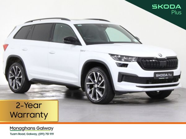 Skoda Kodiaq Estate, Diesel, 2023, White