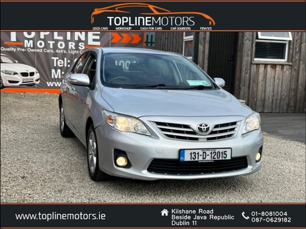Toyota Corolla Saloon, Petrol, 2013, Silver