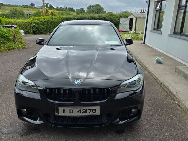 BMW 5-Series Saloon, Diesel, 2011, Black