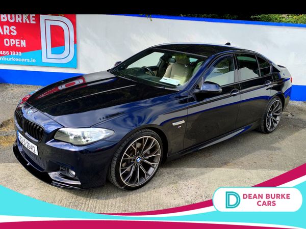 BMW 5-Series Saloon, Diesel, 2016, Black